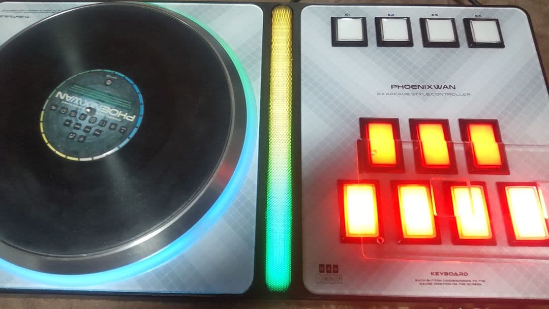 ビートマニア DAO PHOENIXWAN 三和ボタン LED改造につき訳あり