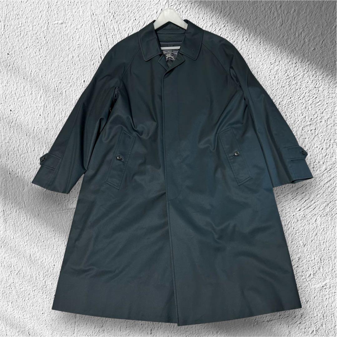 BURBERRY バーバリー　ステンカラーコート　ライナー付き　ノバチェック　M