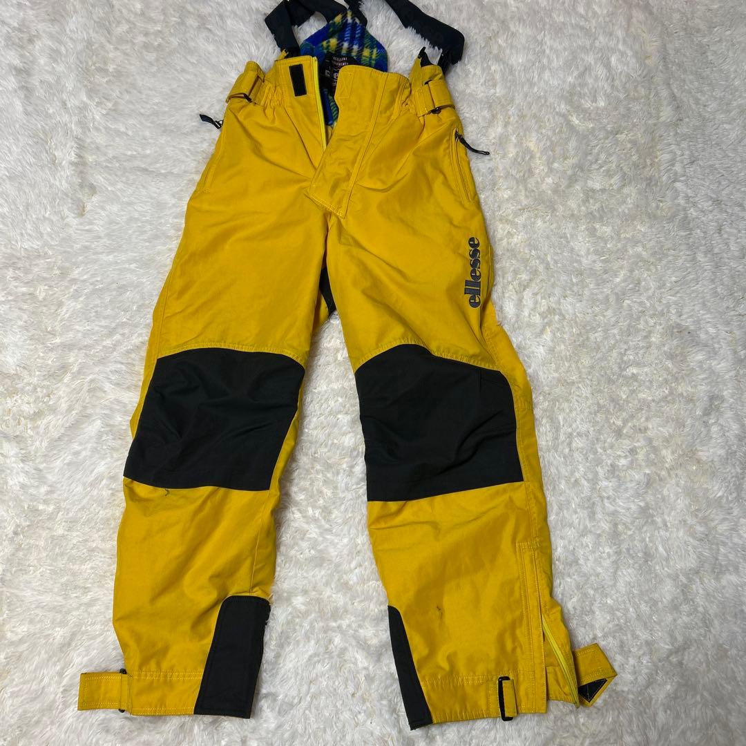エレッセ スキーウェア 上下セット Lサイズ イエロー ゴールドウイン製