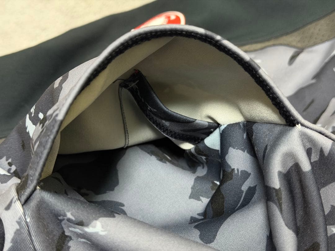 Castelli Perfetto Ros長袖ジャージ ブルー グレー レッド