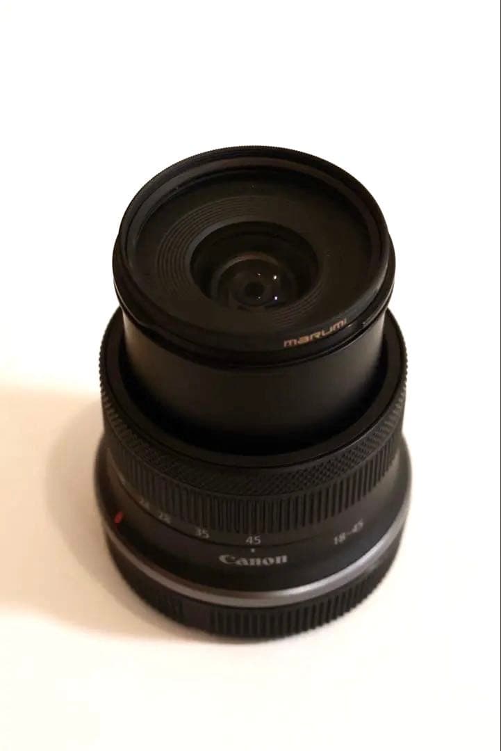 Canon RF-S 18-45㎜ 美品 レンズ保護フィルター付き キヤノン