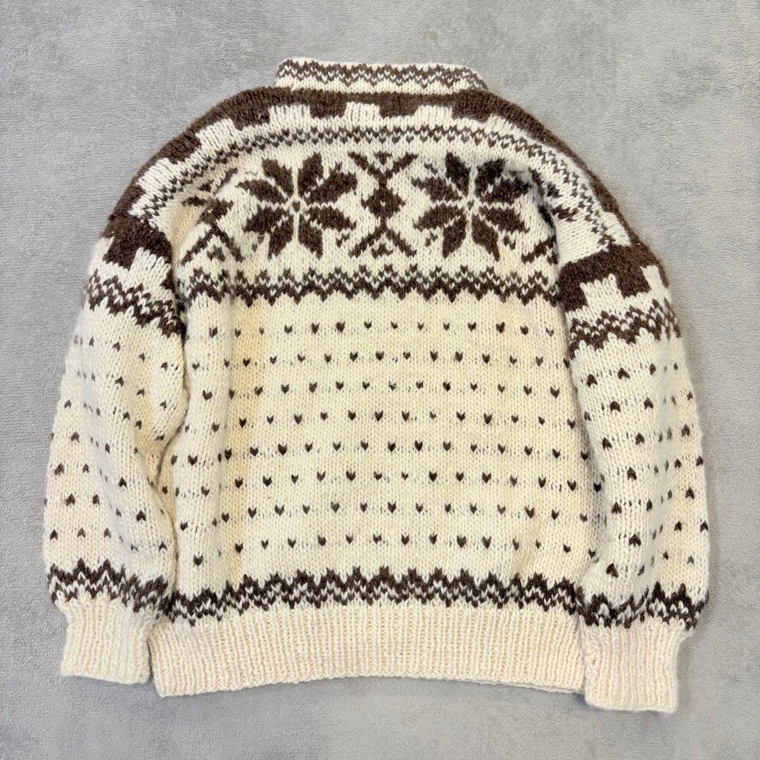 希少✨マーガレットハウエル セーター ノルディック フェアアイル 手編み風