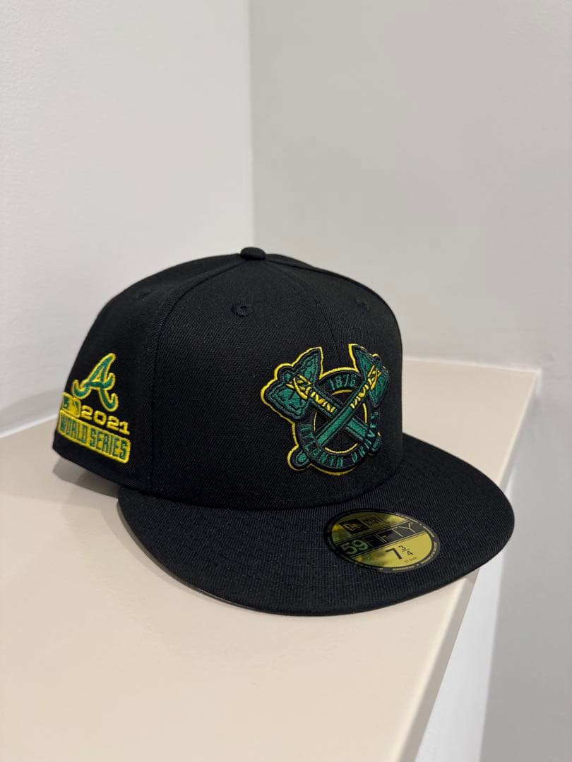 THECAP福岡限定NEW ERAアトランタブレーブス734 - メルカリ