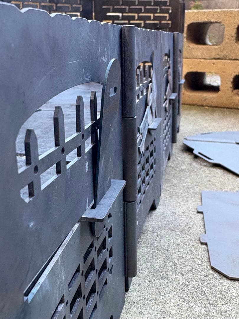 サンゾー工務店ロダン ブリック半月セット LECTER&CUTiE&ケース付