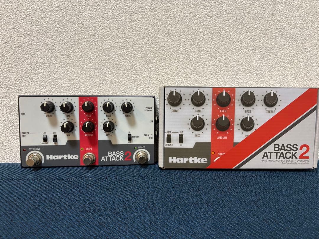 Hartke BASS ATTACK2 ベース用プリアンプ