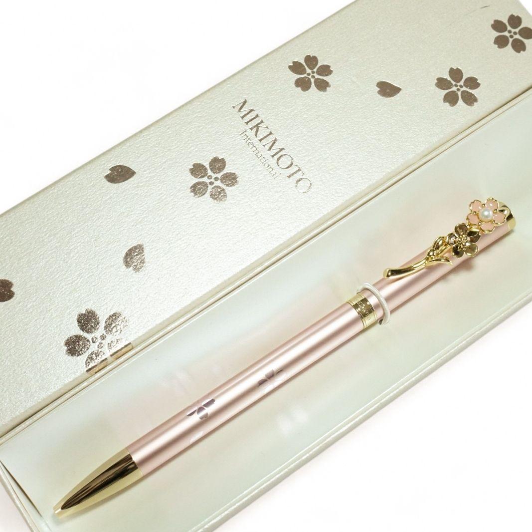 MIKIMOTO 限定ボールペン 桜 美品 - メルカリ