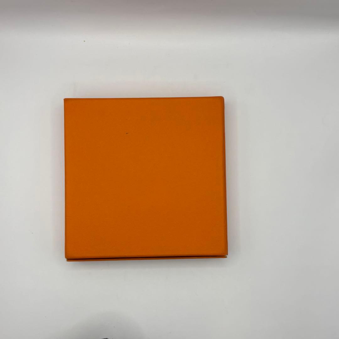 HERMES エルメス スカーフ カレ45 シルク　リボン