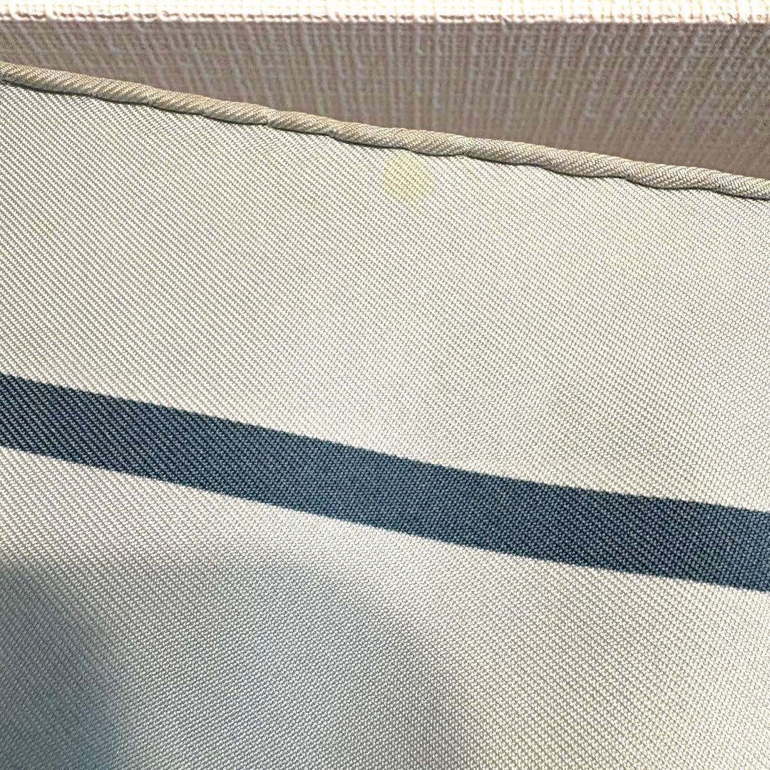 HERMES エルメス スカーフ カレ45 シルク　リボン