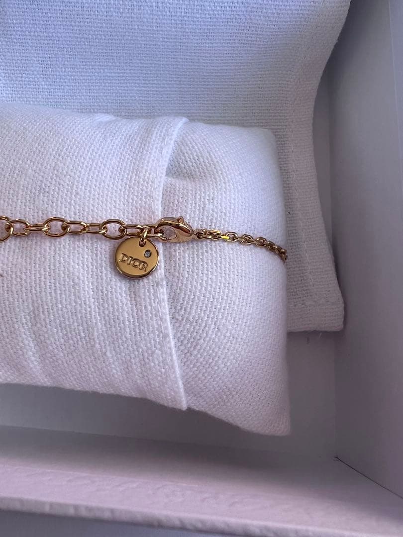 【新品・未使用】箱ありDior Petit CD Braceletゴールド