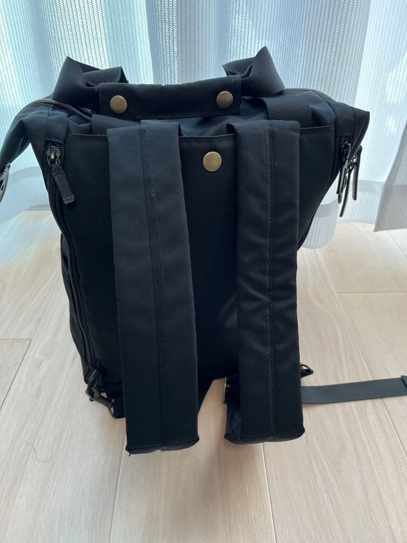 【新品】ファミリア familiar リュック　マザーズバックブラックポーチ付き