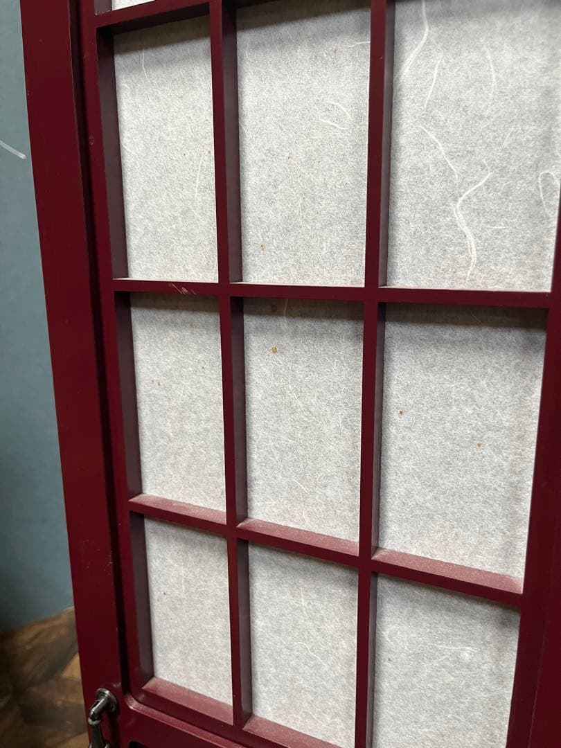 大勝＊三味線ケース 三味線箪笥 アンティーク 三味線展示 棚 ラック