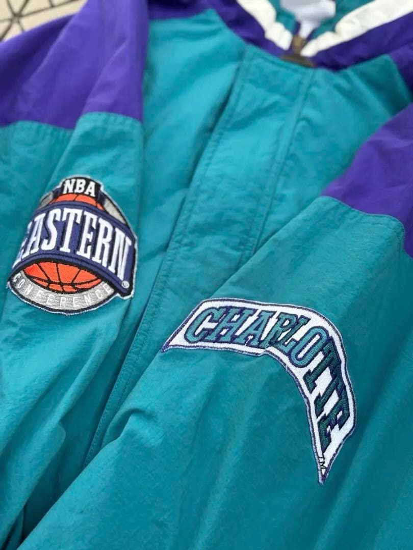 ウェア 90's NBA BY APEX ONE CHARLOTTE HORNETS