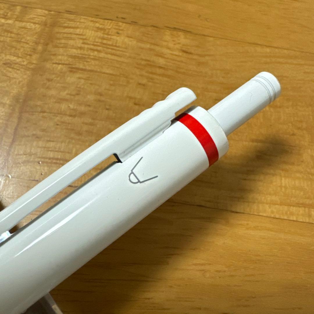 廃盤 rotring ロットリング 無印良品 トリオペン ホワイト 振り子式