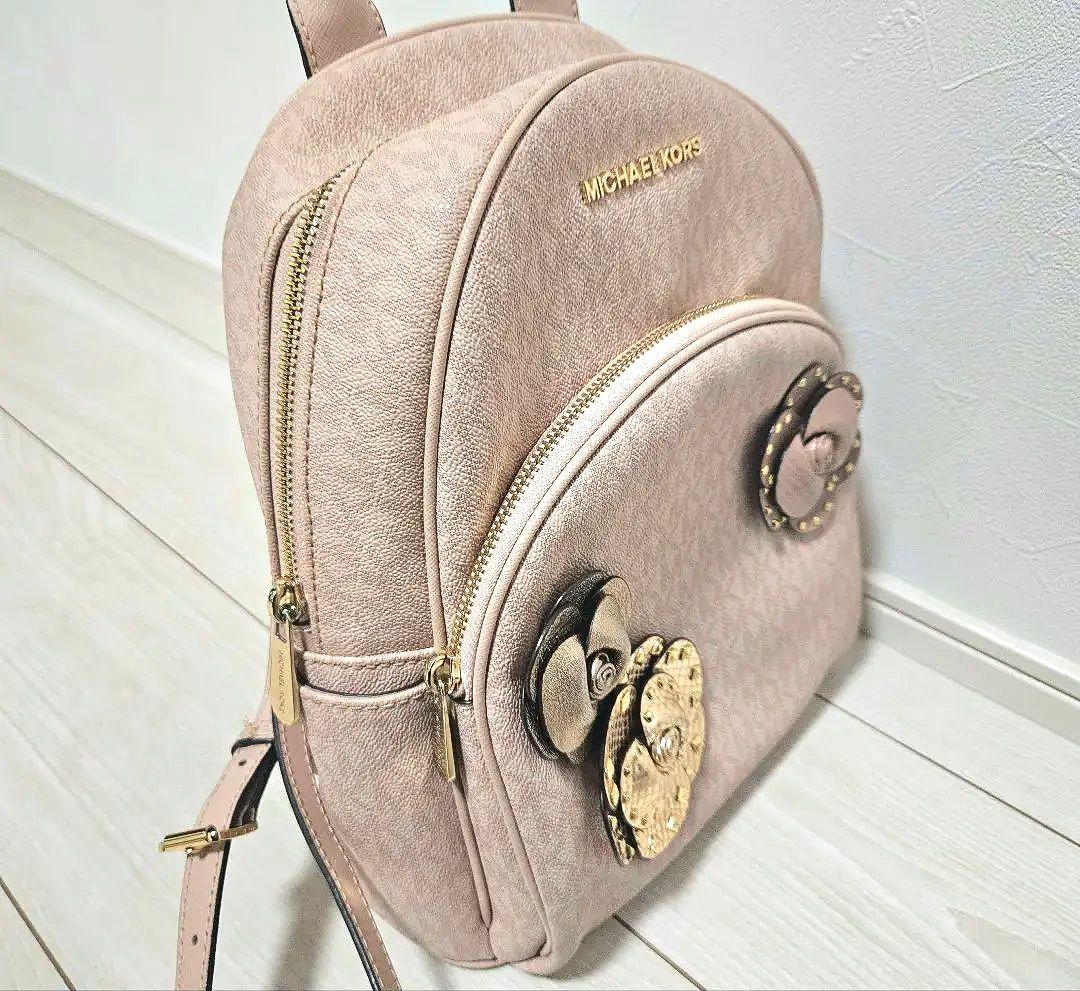 マイケルコース リュック ピンク 花 限定品