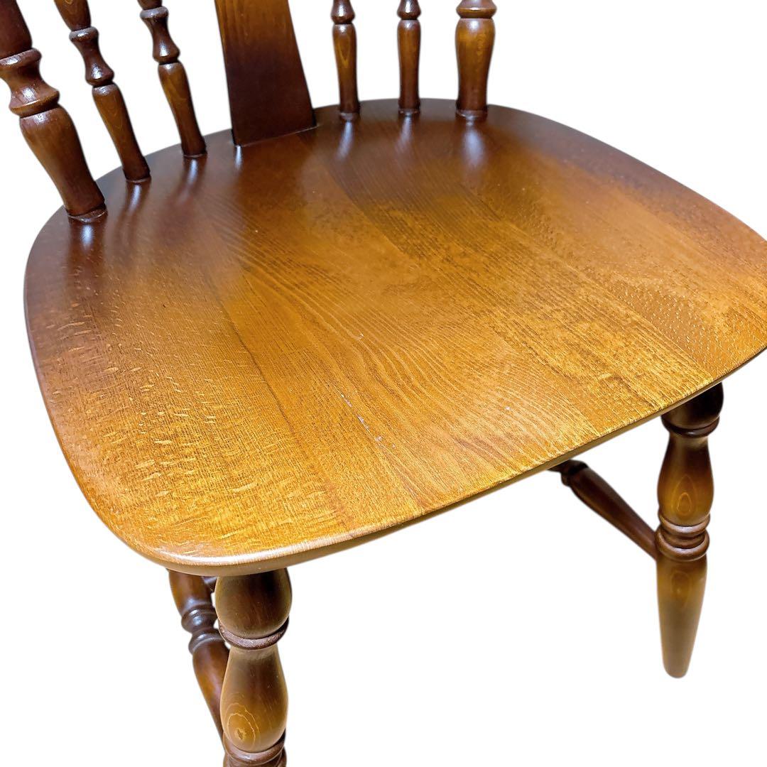 飛騨産業　キツツキ ウィンザーチェア ダイニングチェア ヴィンテージ　２脚セット