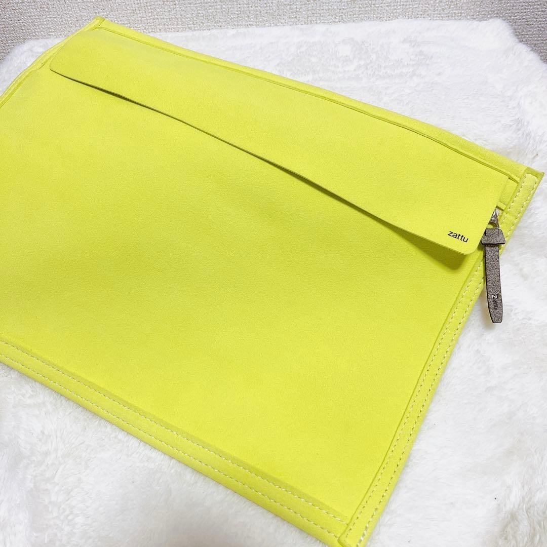 ザッツ Zattu クラッチバッグ pcケース イエロー yellow - メルカリ