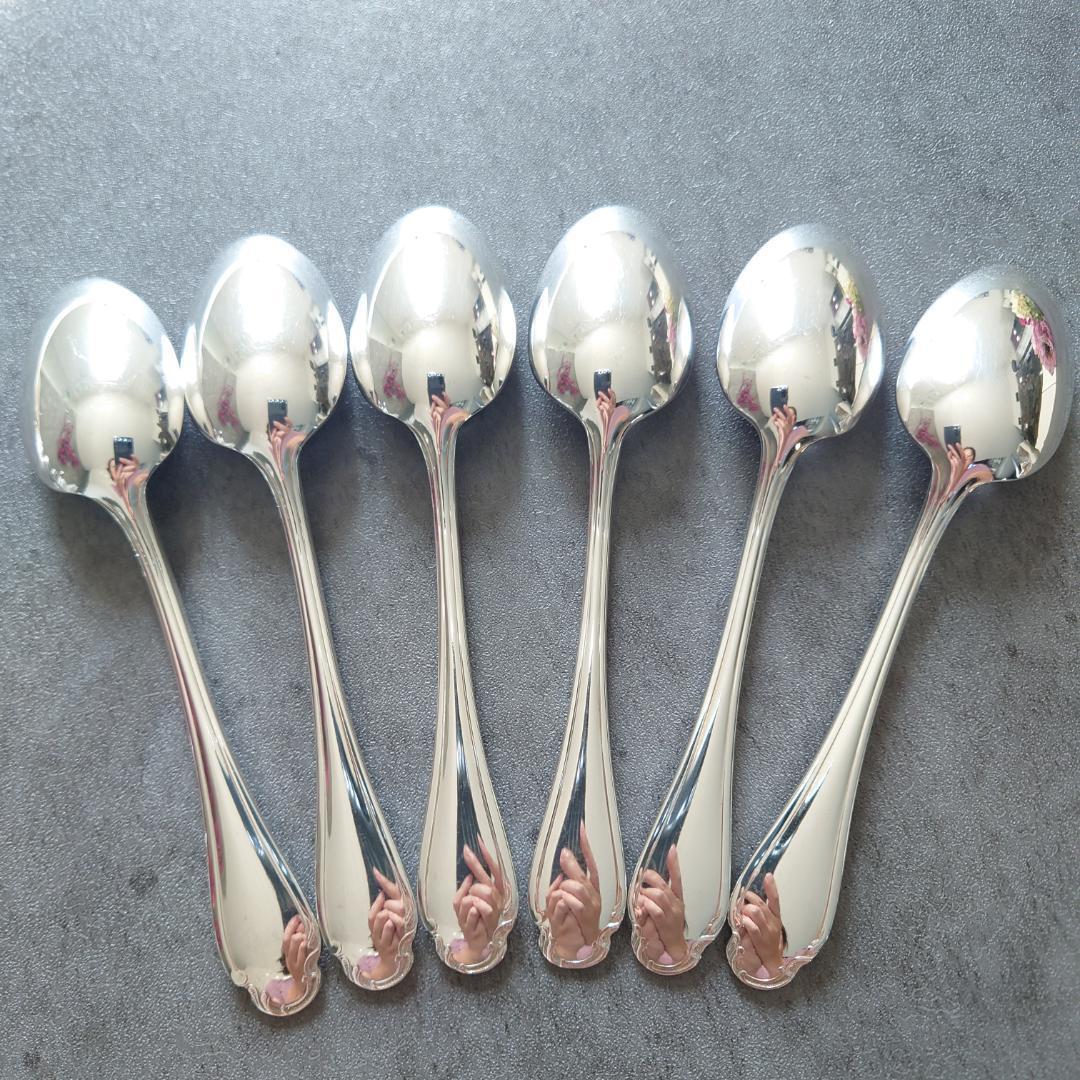 希少 美品 クリストフル ポンパドール ケーキフォーク コーヒー