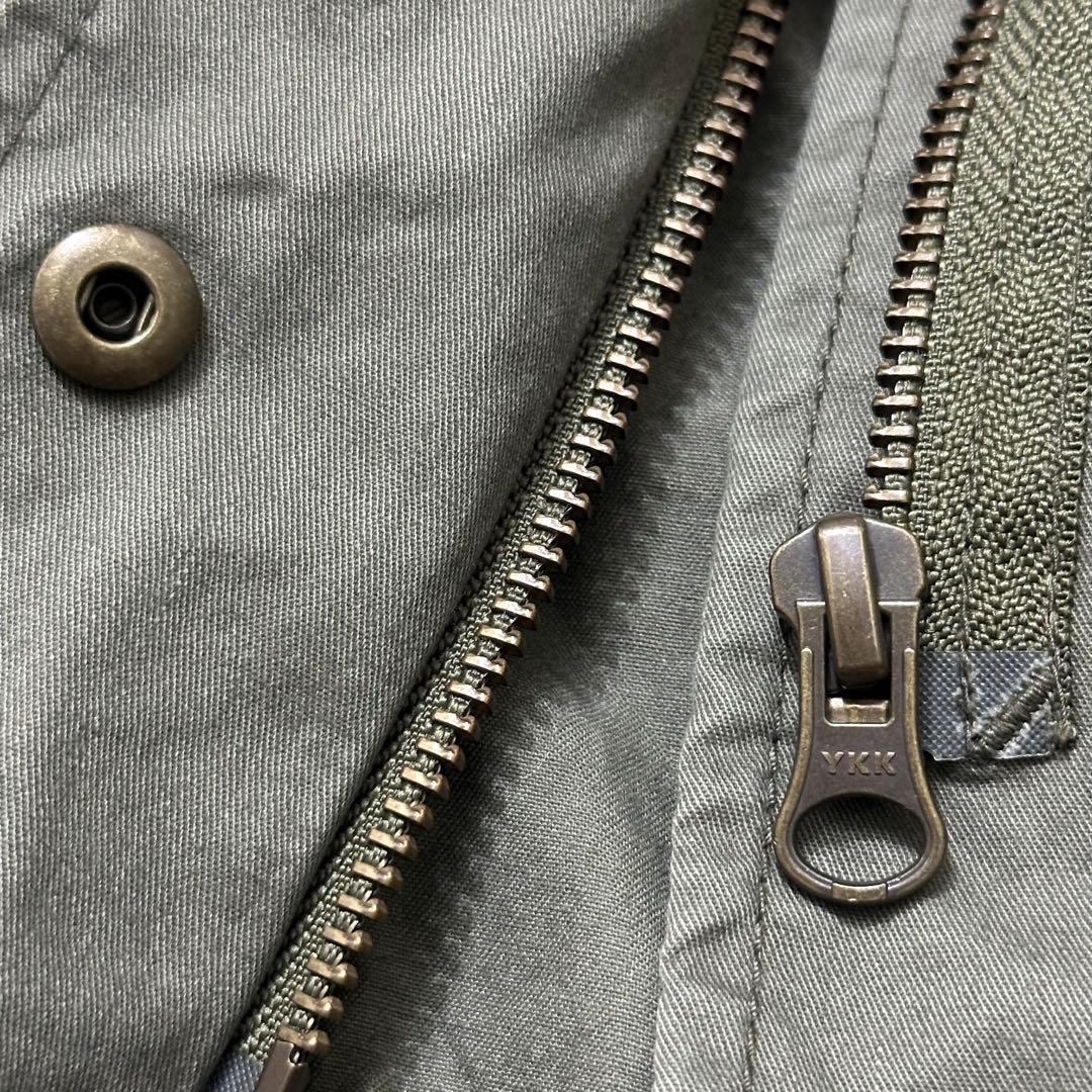 平成ギャルy2k　ファー付きミニタリーモッズコート　フェアリーグランジ　パーカー