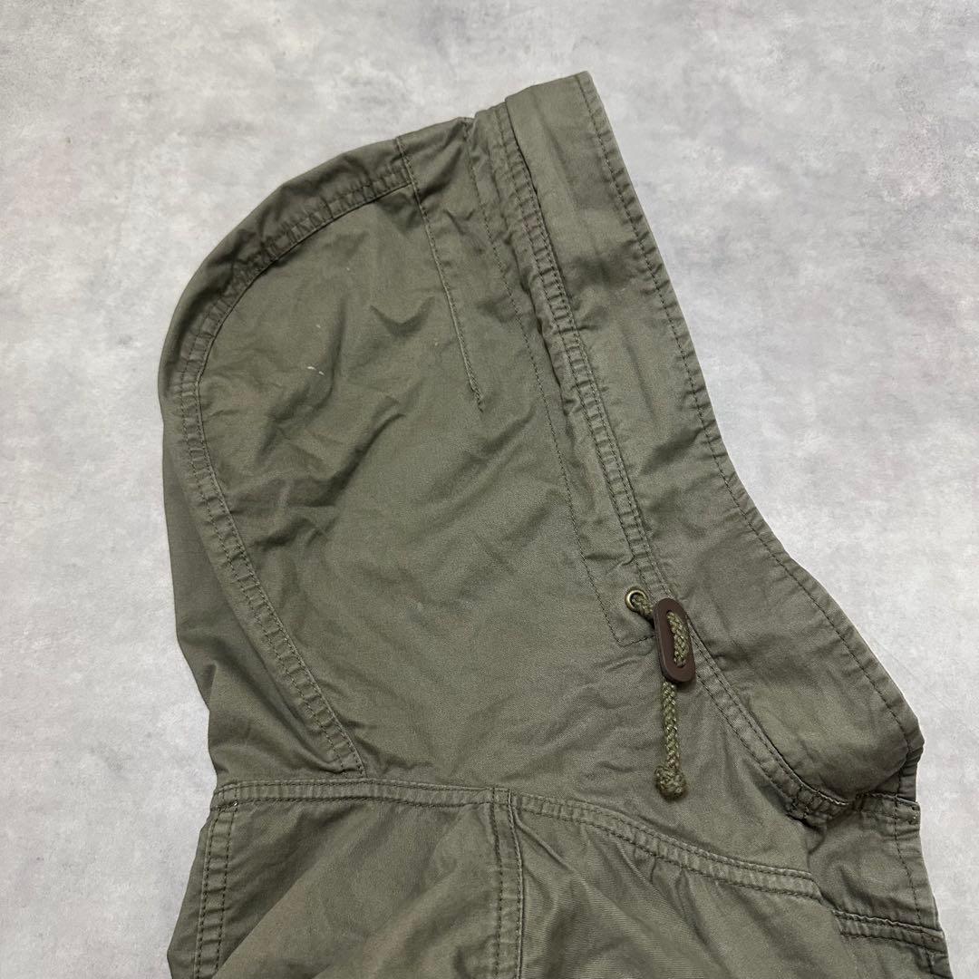 平成ギャルy2k　ファー付きミニタリーモッズコート　フェアリーグランジ　パーカー