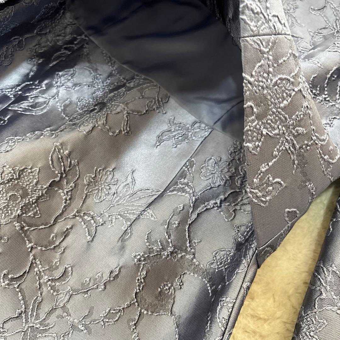 La Festa chic｜シルク混ロングワンピース 定価約20万　新品タグ付