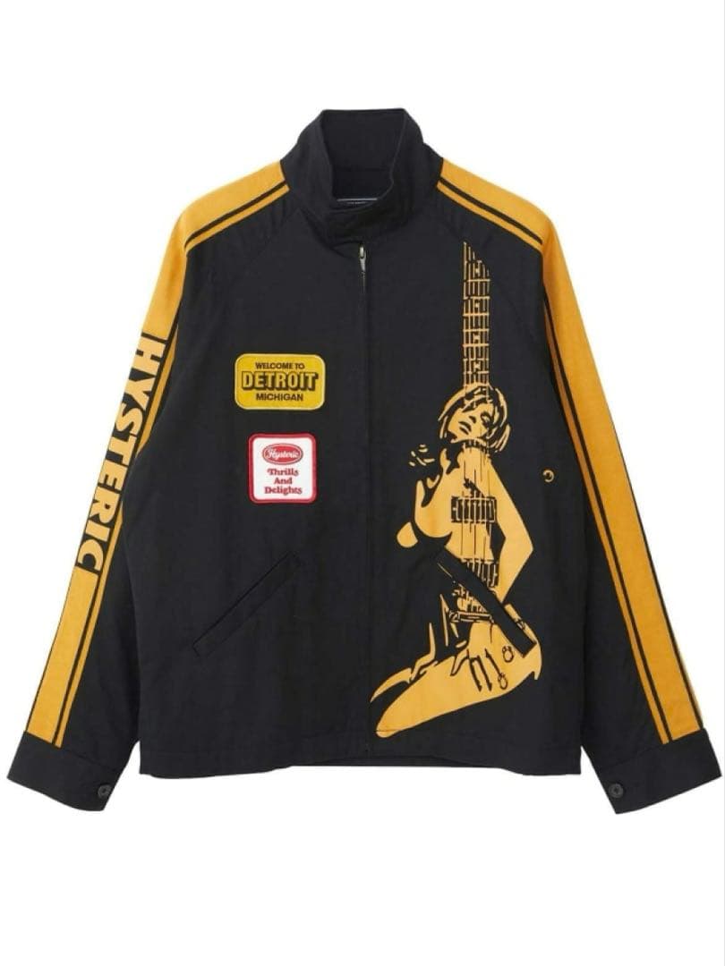 HYSTERIC GLAMOUR DETROIT ROCKレーシングジャケット