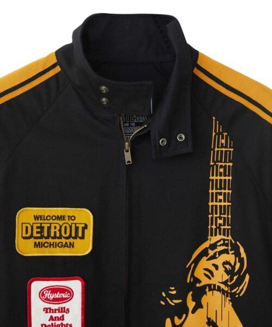 HYSTERIC GLAMOUR DETROIT ROCKレーシングジャケット