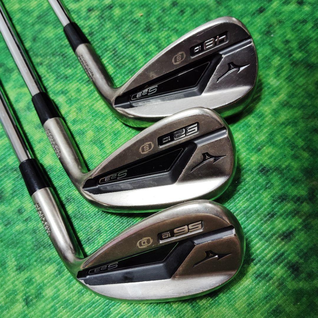 ミズノウェッジ3本セット 48,52,56