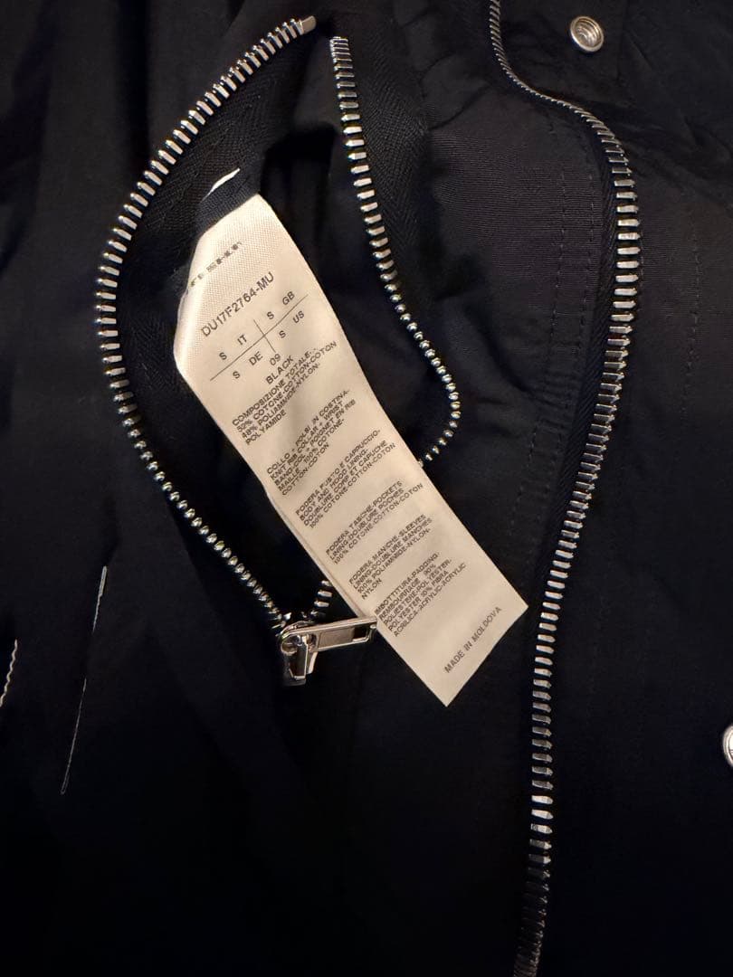 Rick Owens DRKSHDW ボンバー ジャケット フード フライト