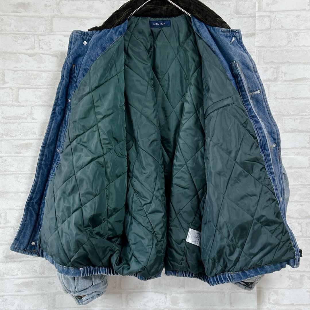 【ノーティカ】NAUTICA XL デニムジャケット ブルゾン a3888