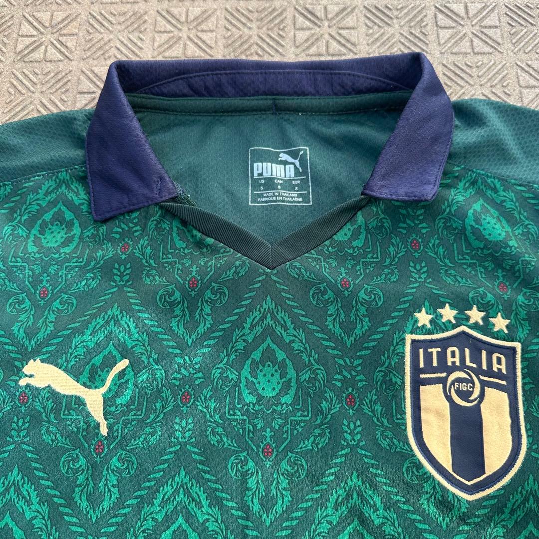 正規品 中古 イタリア代表 19/20 3rd ユニフォーム 緑