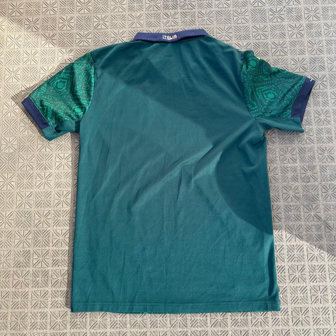 正規品 中古 イタリア代表 19/20 3rd ユニフォーム 緑