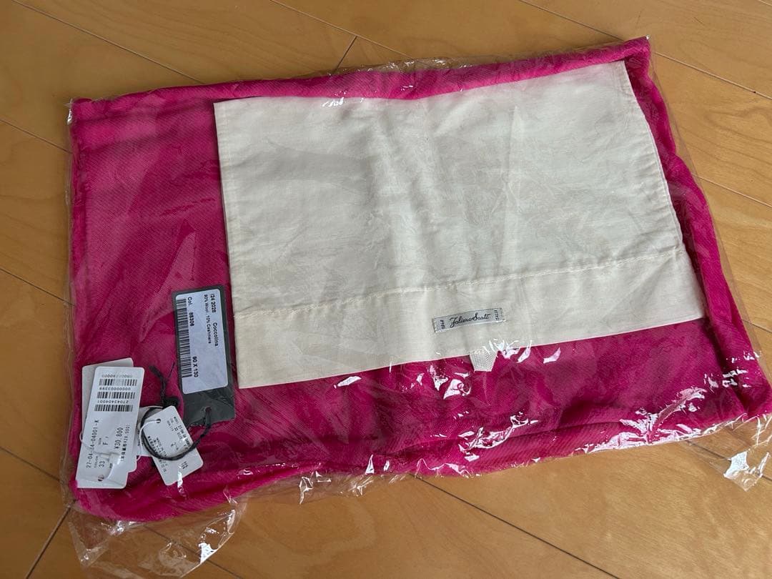 【連休限定値下】 Faliero Sarti Coccolina ストールピンク