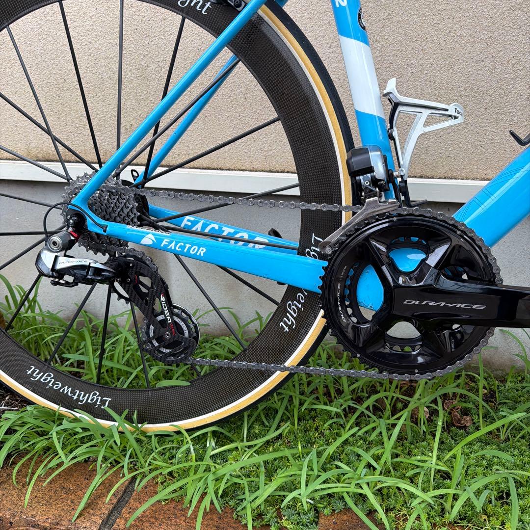 総額170万超 FACTOR O2 dura ace di2 完成車 6.2kg