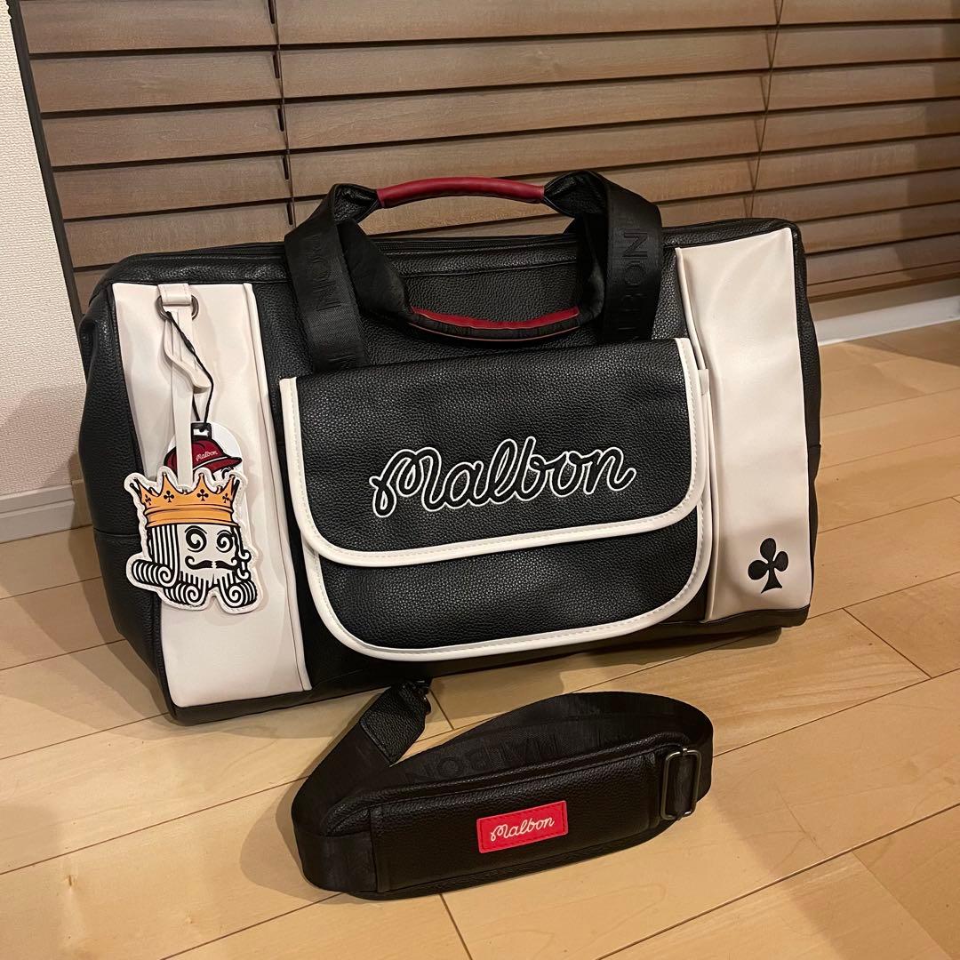 即発送 25新作 MALBON マルボンゴルフ ゴルフボストンバッグ 2WAY