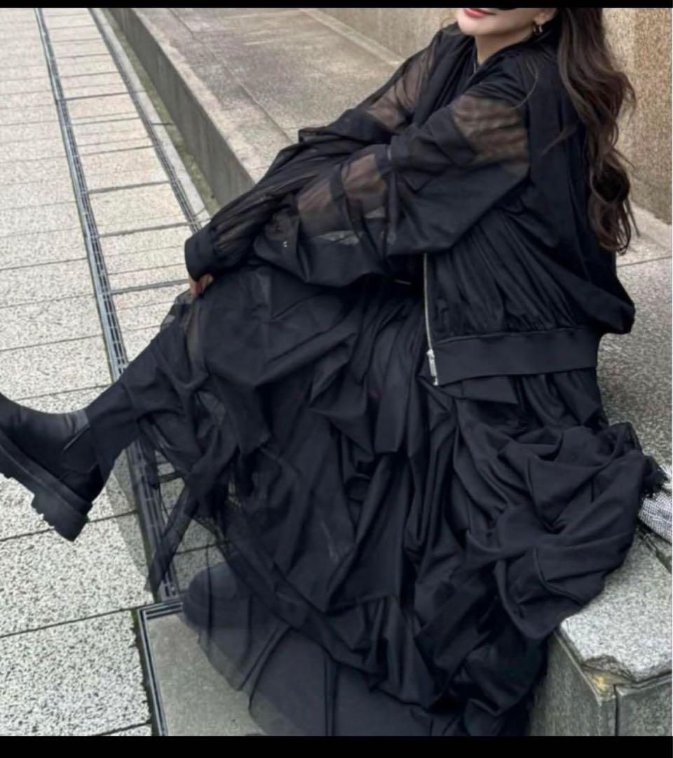 THE TOE Iris Tulle Skirt チュールスカート　s