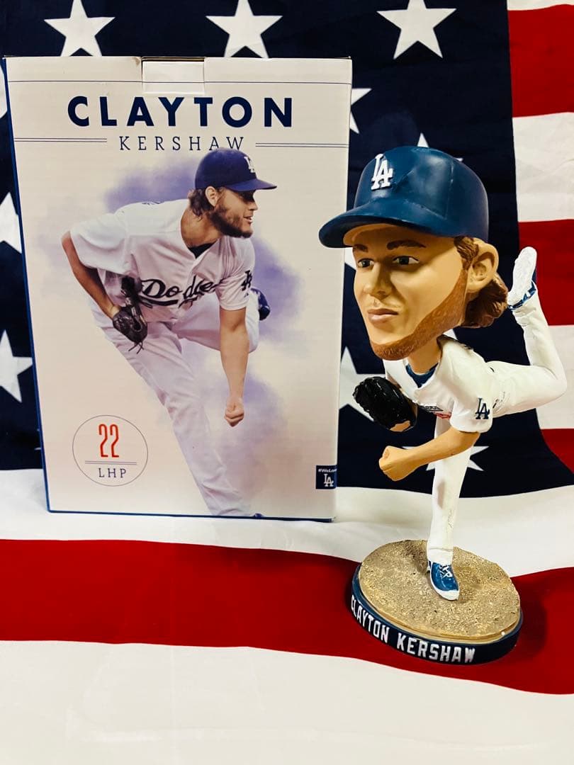 クレイトン・カーショウ 2016年 ボブルヘッド LAD ドジャース - メルカリ