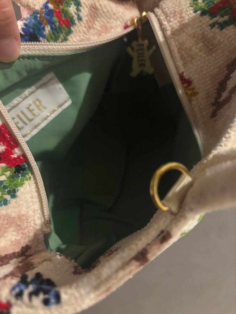 フェイラー　ハイジ　ペイズリー　Web 限定　カラー　ミニバッグ