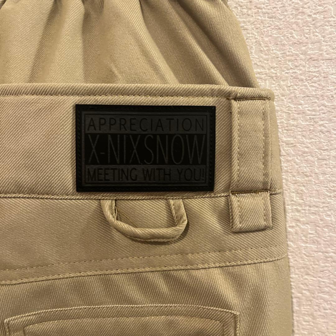 【美品】x-nixエクスニクス スノーボードウェア　上下セット　レディース