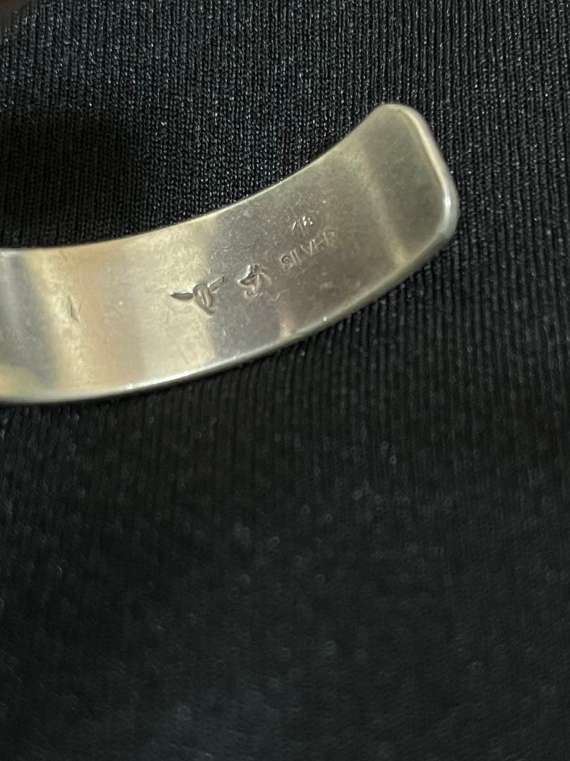 tady&king 平打ちバングルウルフ　Sサイズ