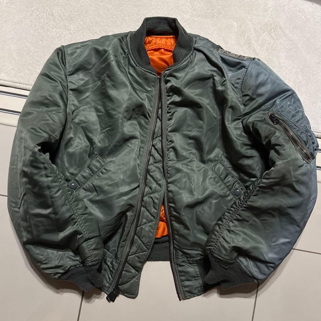 雰囲気◎ 米軍実物 60s MA-1 SKYLIN社製 C-type 星パッチ