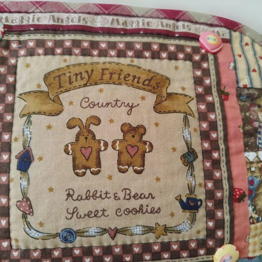 マギーエンジェルパッチワークポーチビッグ!♥ハンドメイド