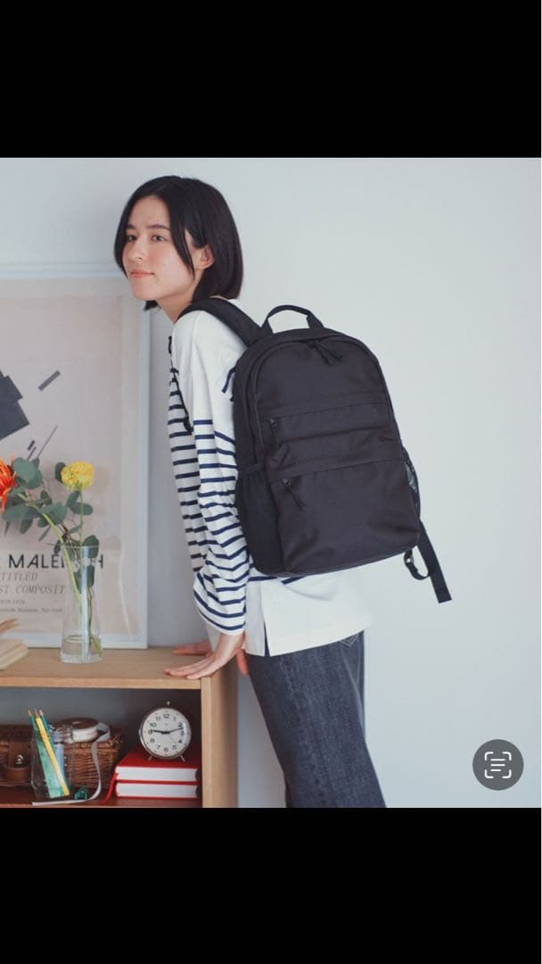 AFTERNOON TEA ブラック無重力リュックS