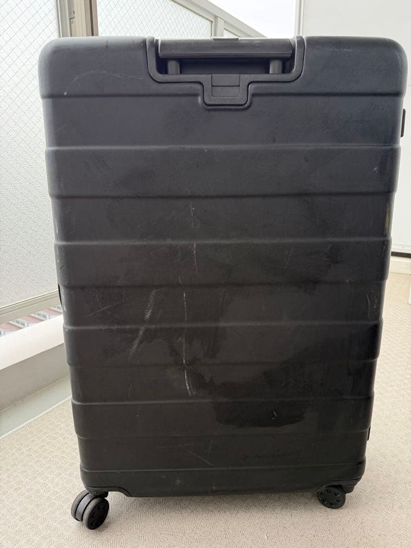 週末限定値下げ【無印良品】MUJI ハードキャリーケース 104L（105L）黒