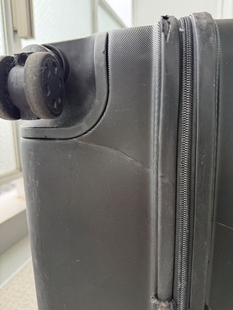 週末限定値下げ【無印良品】MUJI ハードキャリーケース 104L（105L）黒