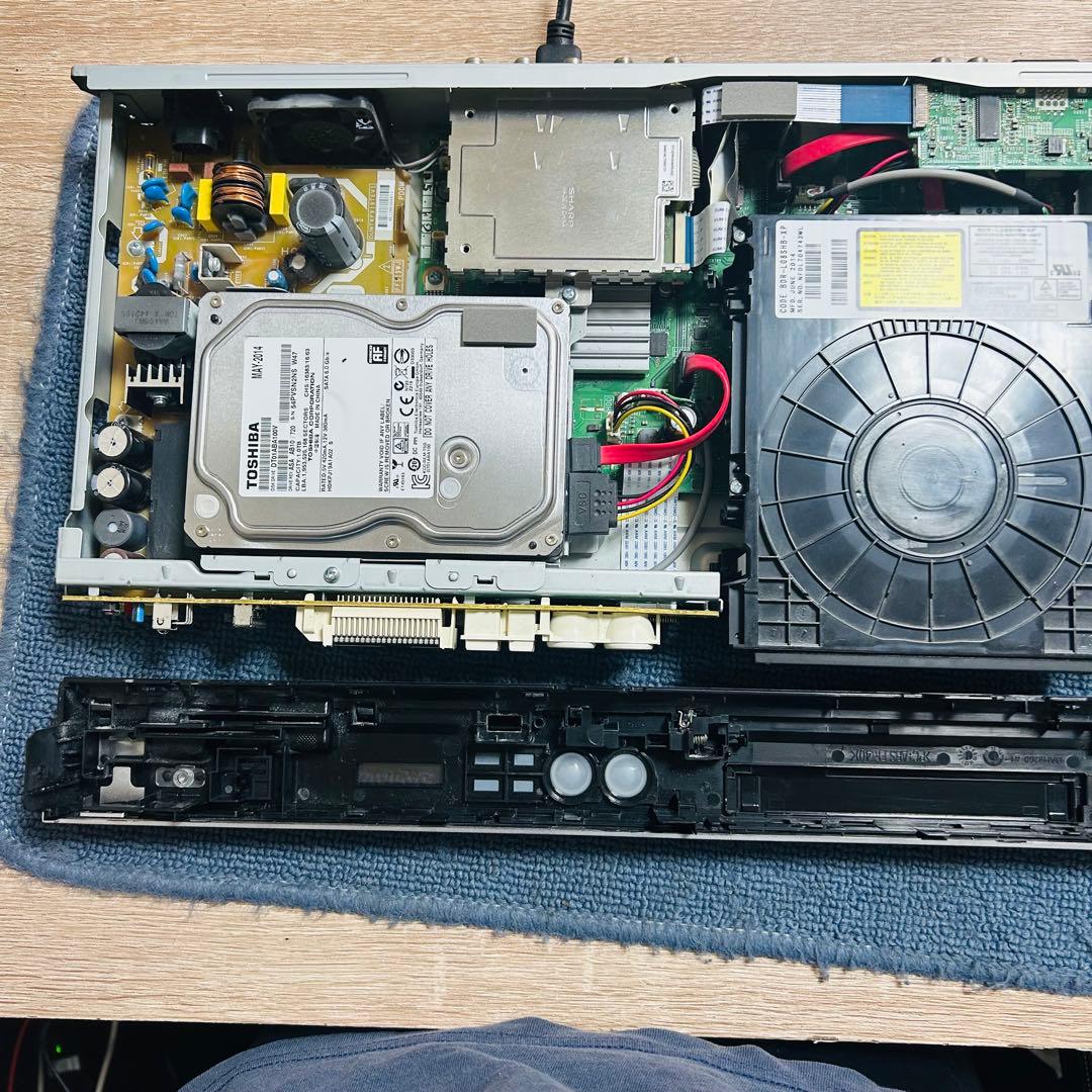 【美品】SHARP BD-SP1000 1TB内蔵レコーダー　メンテナンス済み