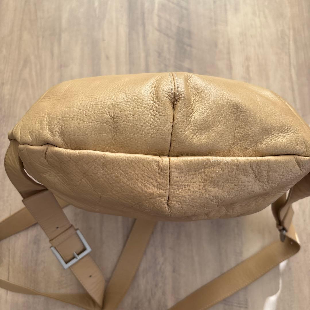 カワカワがま口ショルダーバッグ　限定色ベージュ　おまけ付き　値下げしました！