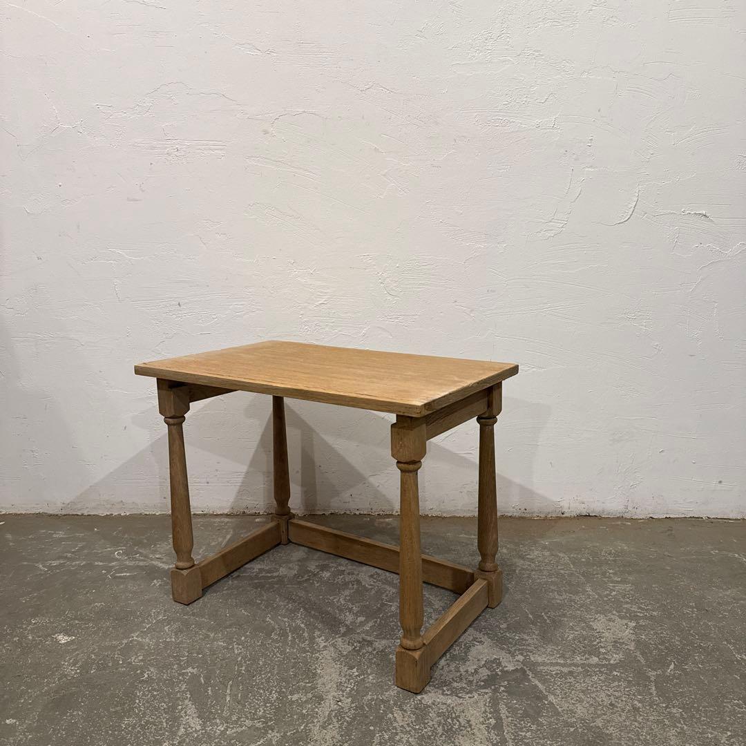 ヴィンテージ 木製サイドテーブル 剥離