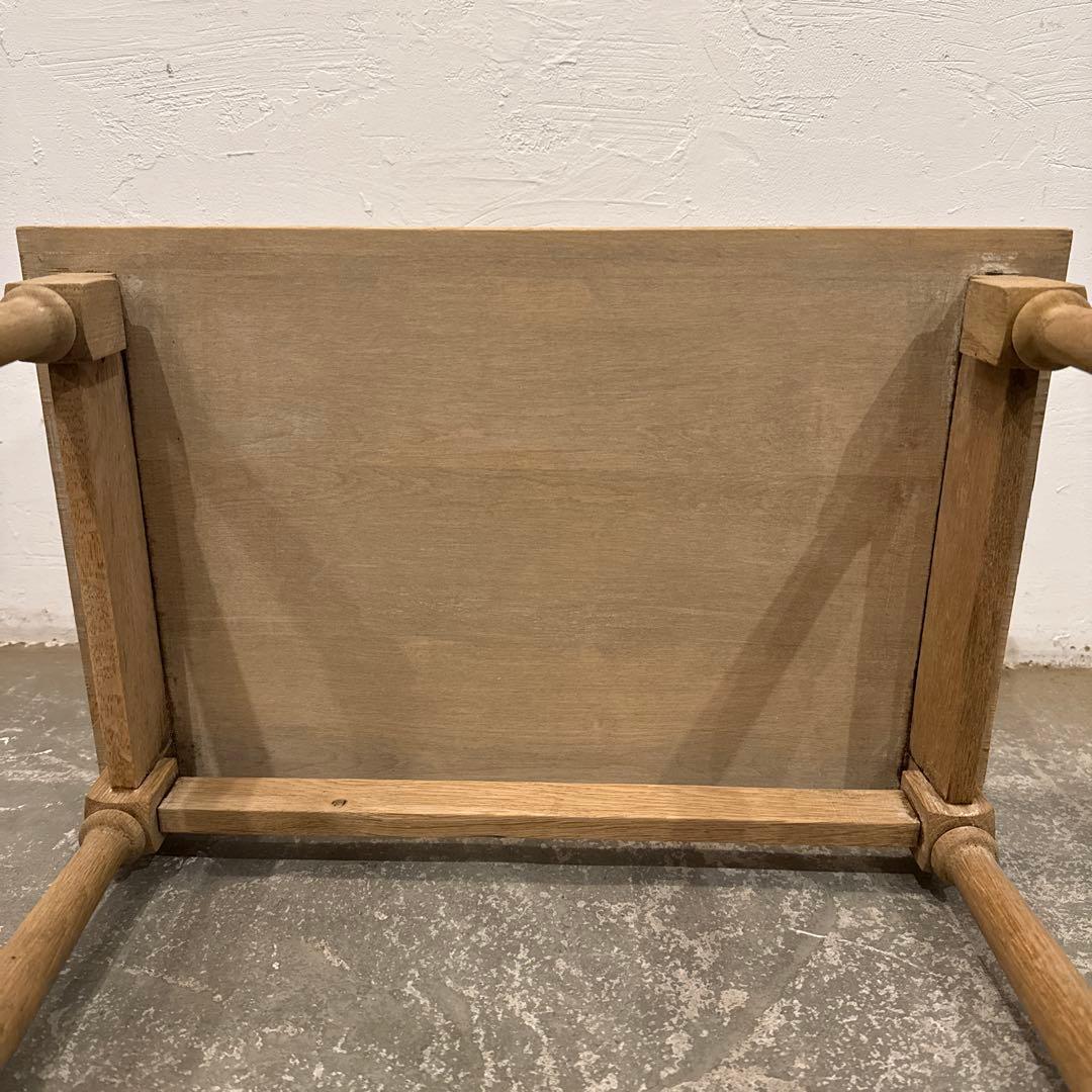 ヴィンテージ 木製サイドテーブル 剥離