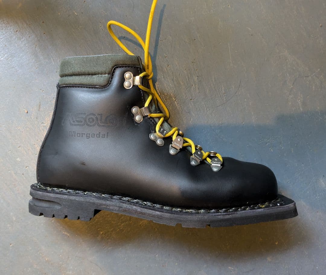 ASOLO　テレマークスキーモルゲダール革製 UK8 1/2 27.5cm