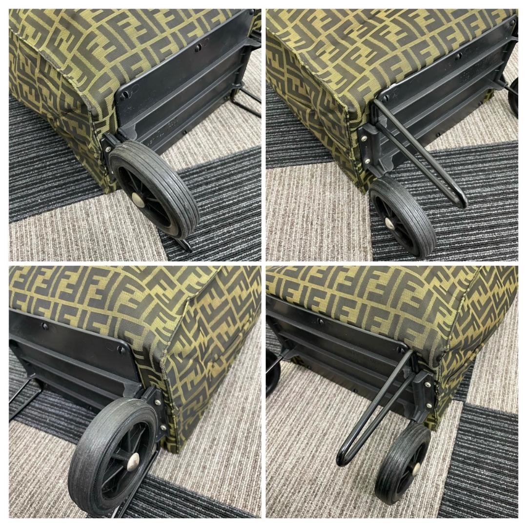 L*k様 超美品　FENDI　フェンディ　ズッカ　キャリーケース　二輪